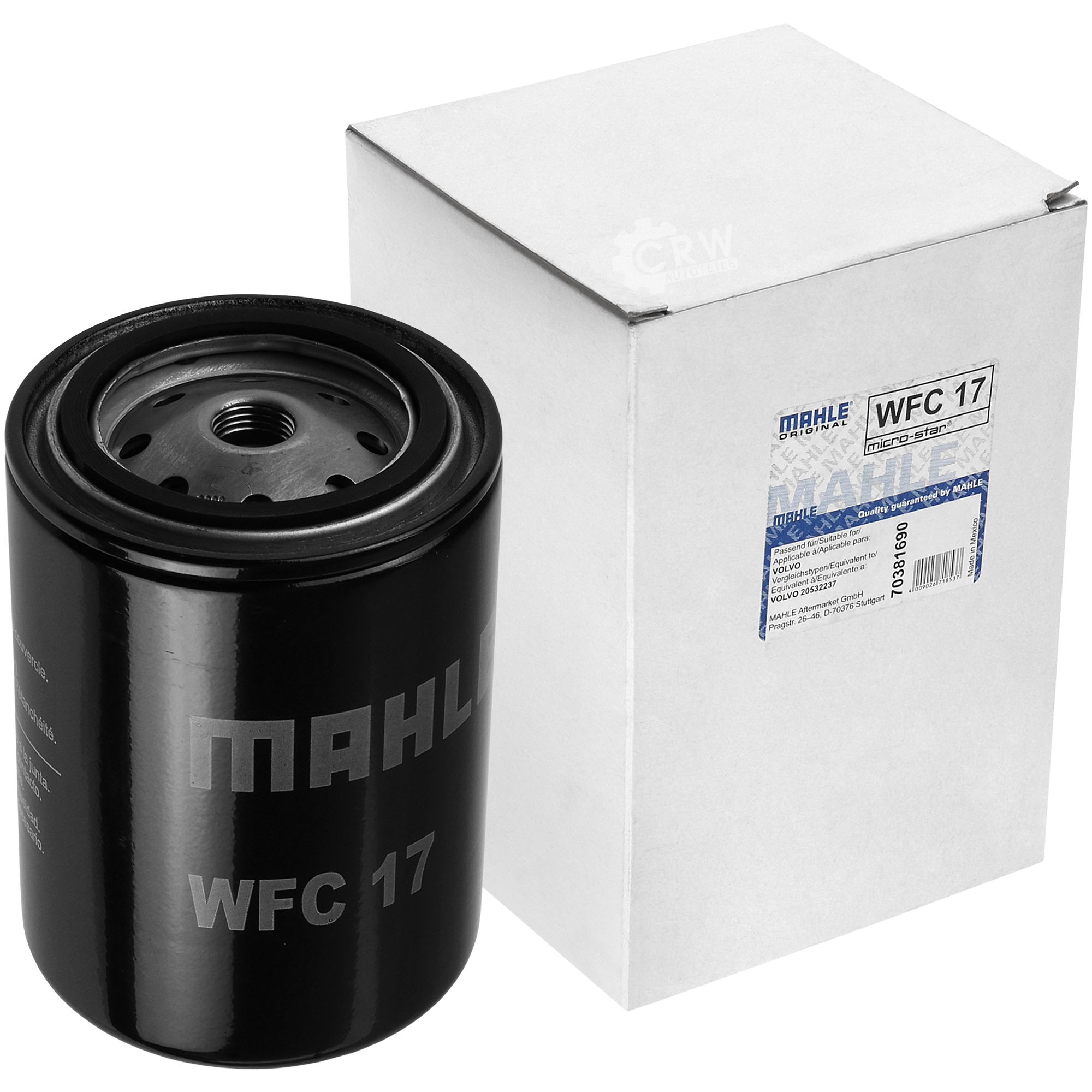 MAHLE / KNECHT WFC 17 Ölfilter Oil Filter