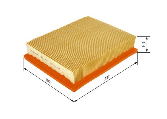 BOSCH Luftfilter passend für Peugeot 306 Cabriolet 7D N3 N5 1.6 7E 7A 7C
