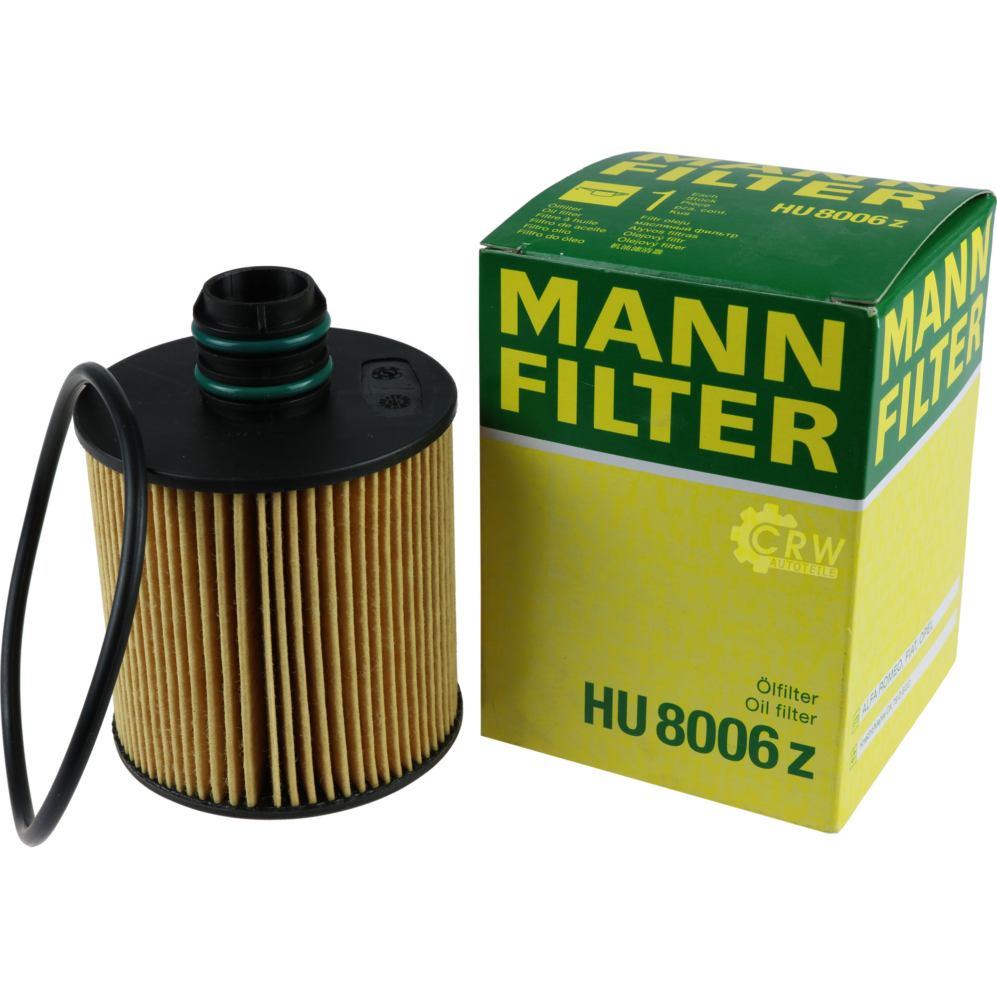 MANN-FILTER Ölfilter HU 8006 z Oil Filter