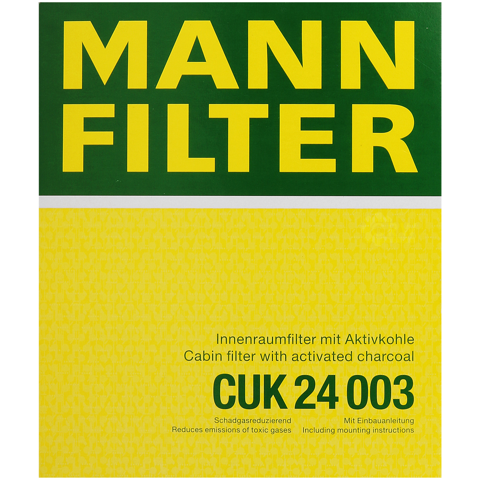 MANN-FILTER Filter Innenraumluft für Opel Mokka/Mokka X J13 1.4 Astra K B16