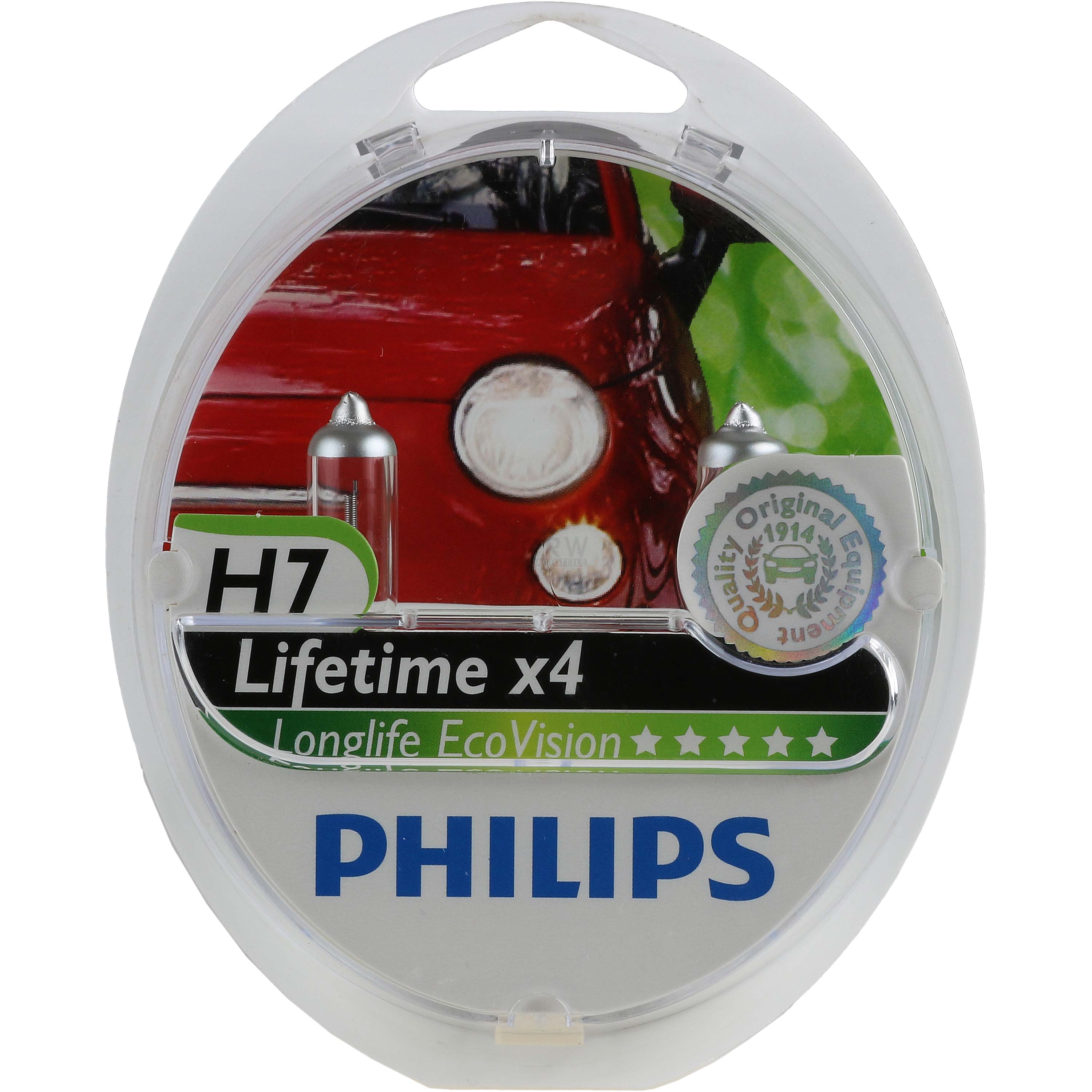Philips Long Life Eco Vision H7 12V/55W Sockel PX26d Halogen