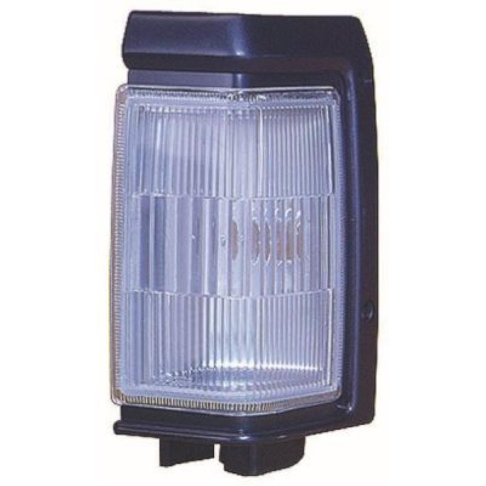 ABAKUS Blinkleuchte vorne links mit Lampenträger glasklar für Nissan Pick-up D21