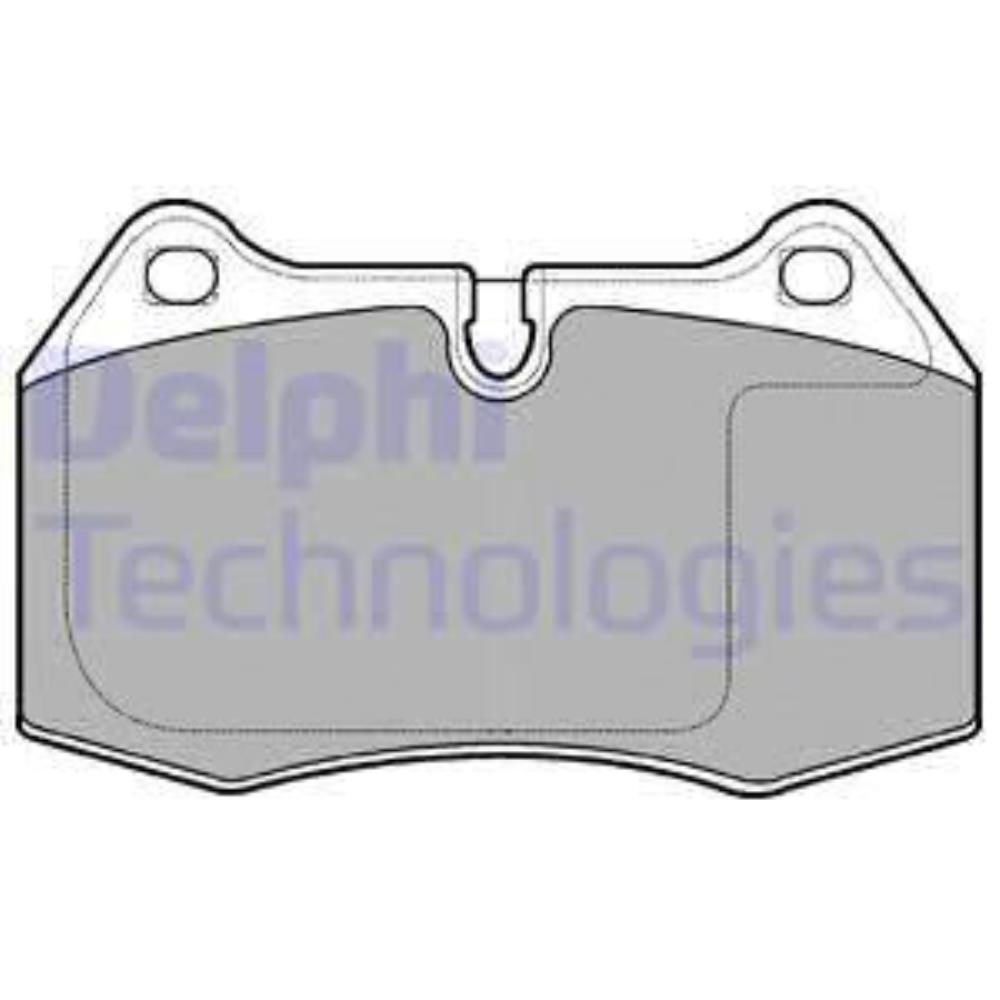 DELPHI Bremsbeläge vorne für BMW 7er 8er Maserati 3200 GT Coupe Skyline