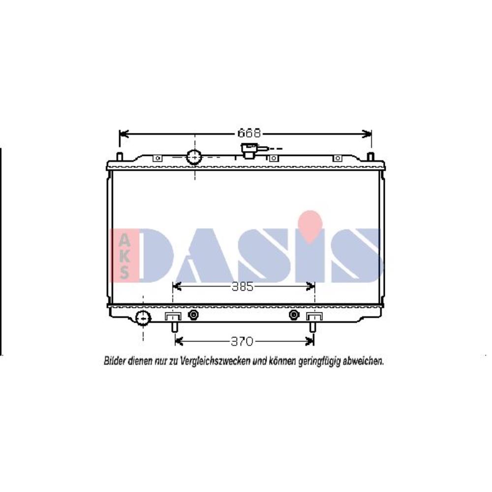 Wasserkühler Motorkühler gelötet für Nissan Primera Kombi WP12 1.8