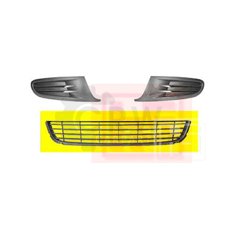 Lüftungsgitter Stoßfänger Stoßstange vorne für VW Golf VI F1E