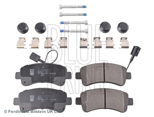 BLUE PRINT Bremsbeläge hinten für Fiat Ducato Pritsche/Fahrgestell Peugeot