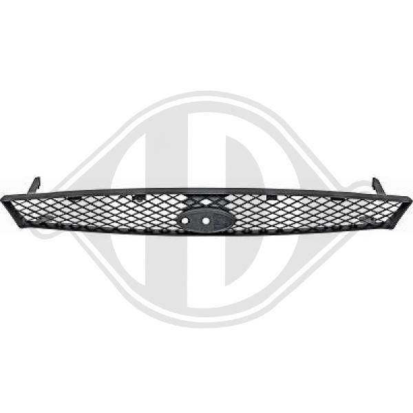 Kühlergrill Frontgrill Grill für Ford Focus schwarz Trend GYF