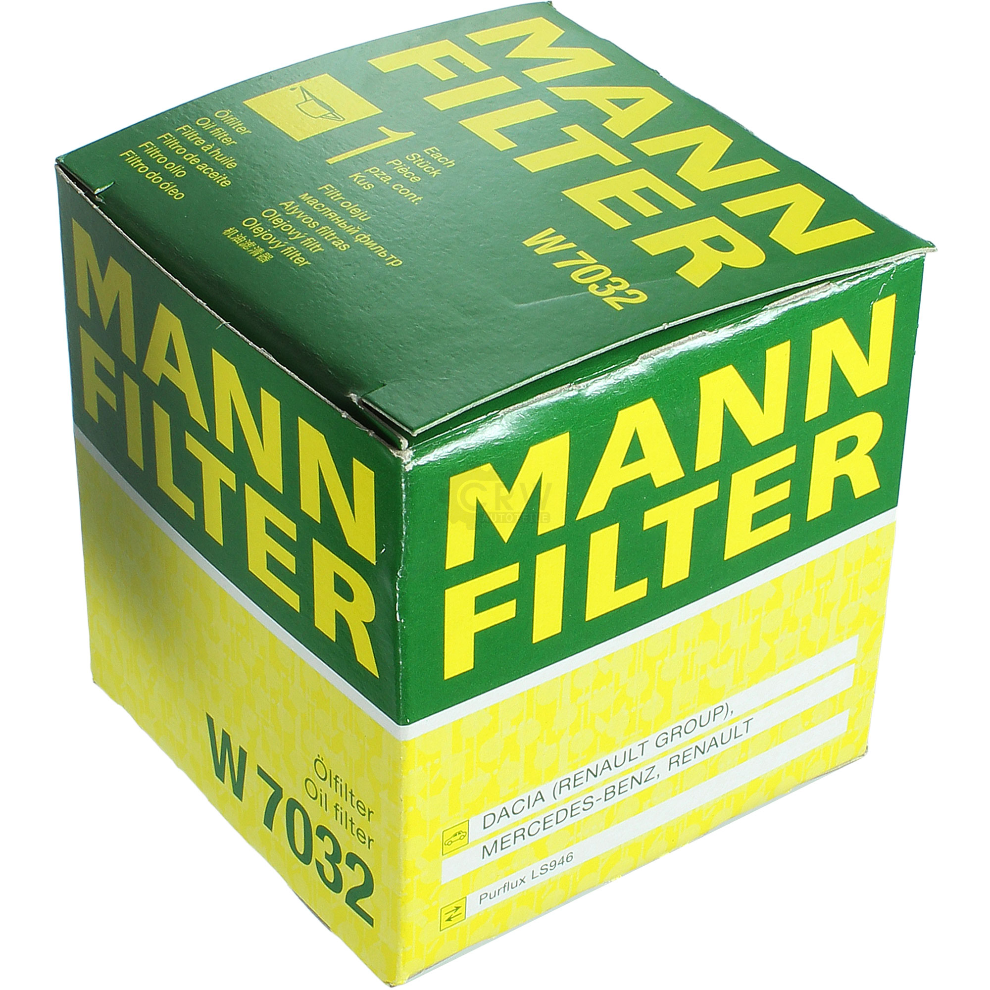 MANN-FILTER Ölfilter W 7032 Oil Filter