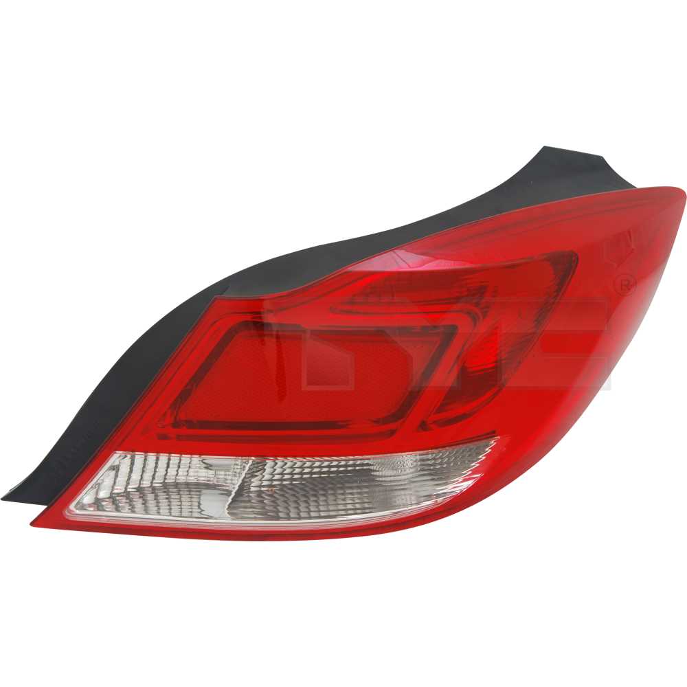 TYC Heckleuchte Rückleuchte rechts für Opel Insignia A Stufenheck G09