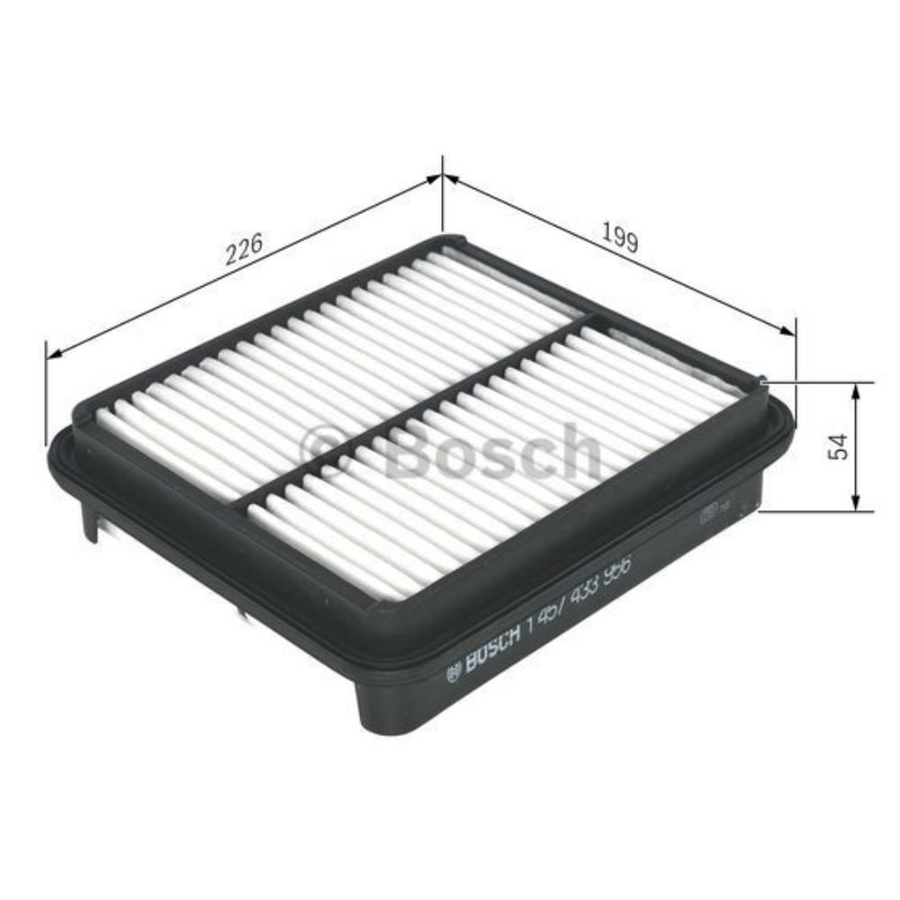 BOSCH Luftfilter für Suzuki Grand Vitara I FT GT 1.6 4x4 2.0 HDi 110 16V 2.7