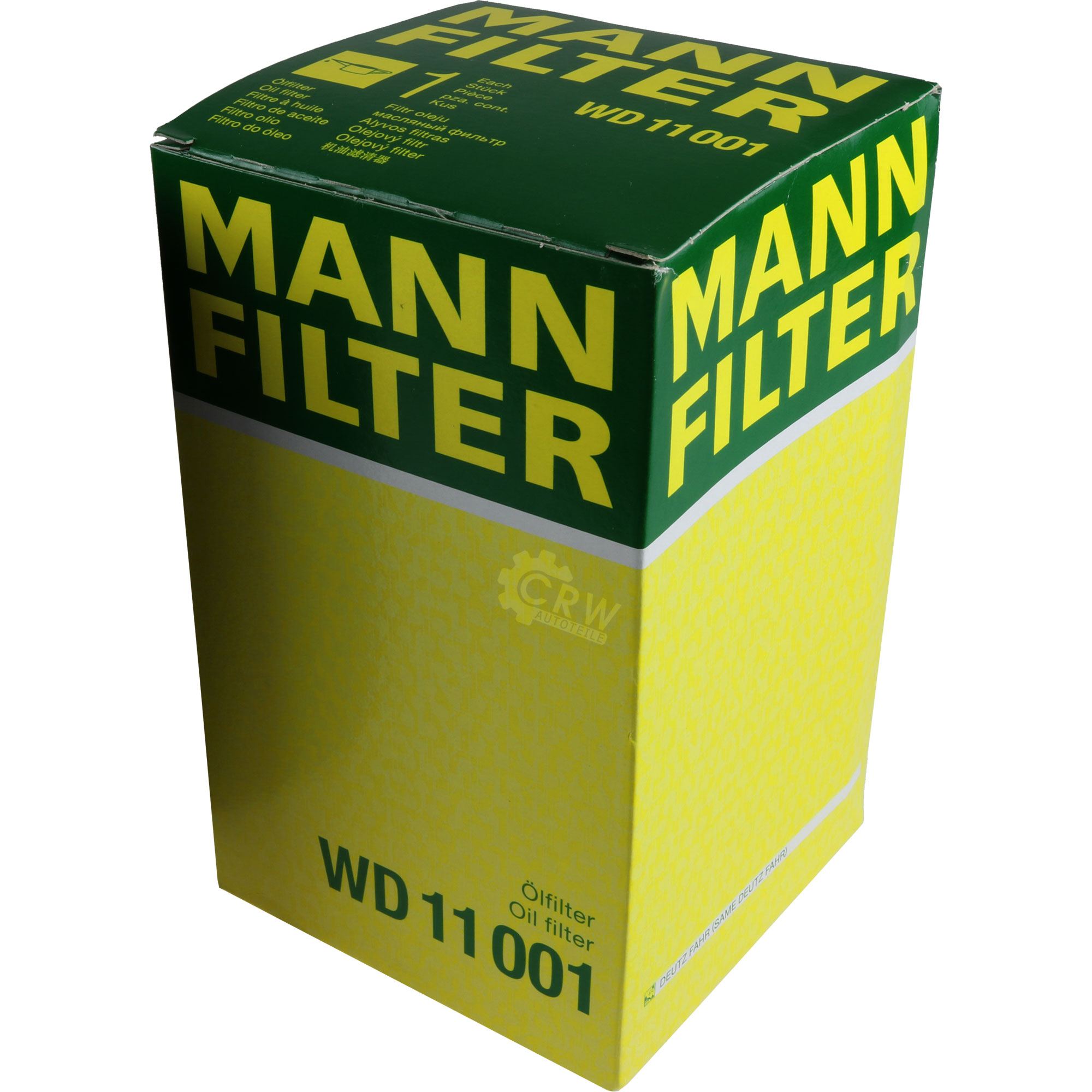 MANN-FILTER für Arbeitshydraulik WD 11 001