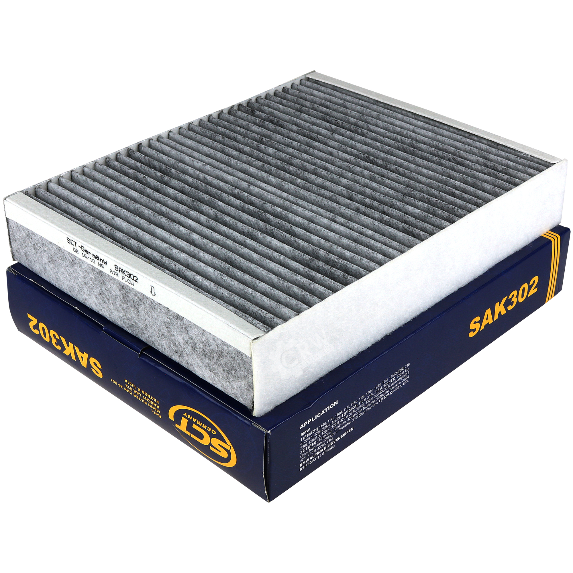 Filter Innenraumluft SAK 302 für Alpina D4 Coupe F32 B4 Cabriolet F33 F31 BMW 4 F82 1er F21 F20