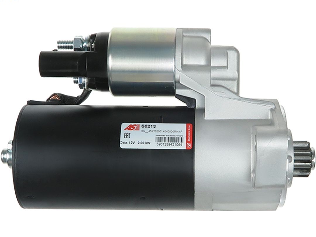 AS-PL Anlasser Starter 2.00kW für VW Touareg LT 28-35 II Bus 28-46 Kasten