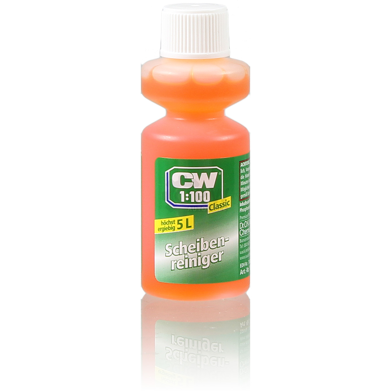 Dr. Wack CW1:100 Classic Scheibenreiniger 25 ml Konzentrant ergibt 5l Reiniger