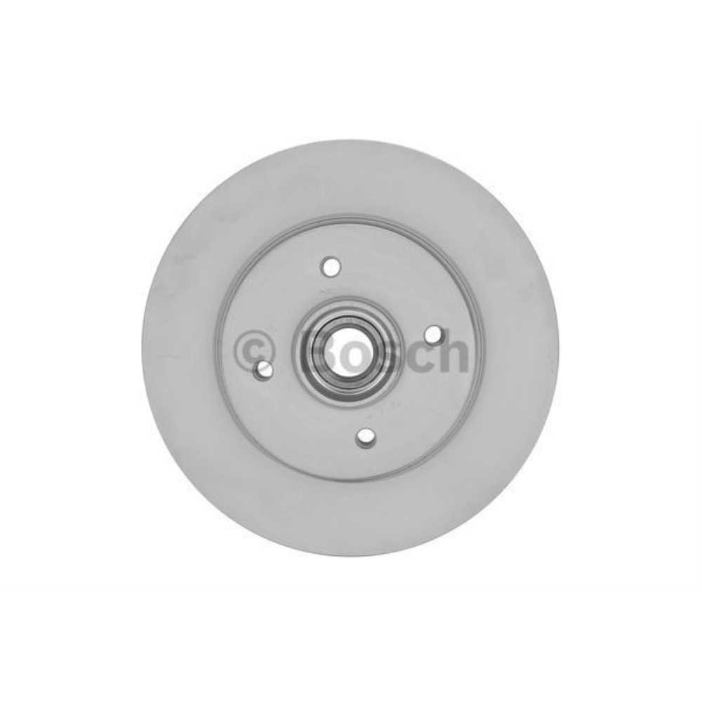 BOSCH Satz Bremsbeläge + Bremsscheiben Voll hinten für Citroën Berlingo B9