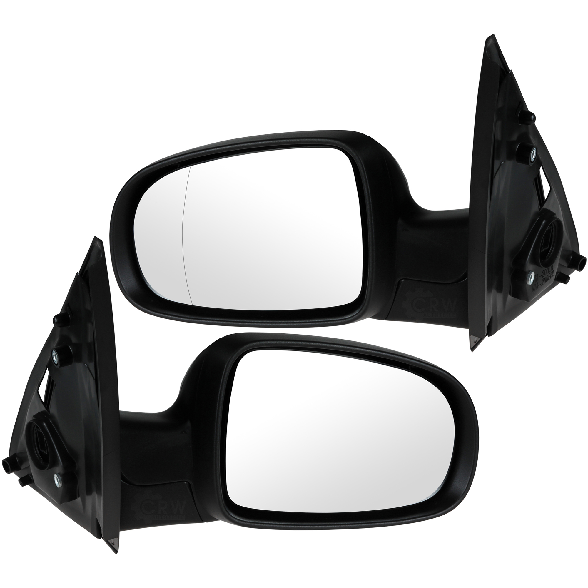 Außenspiegel kpl. Satz für Opel Corsa C Bj. 00-07 elektrisch heizbar grundiert
