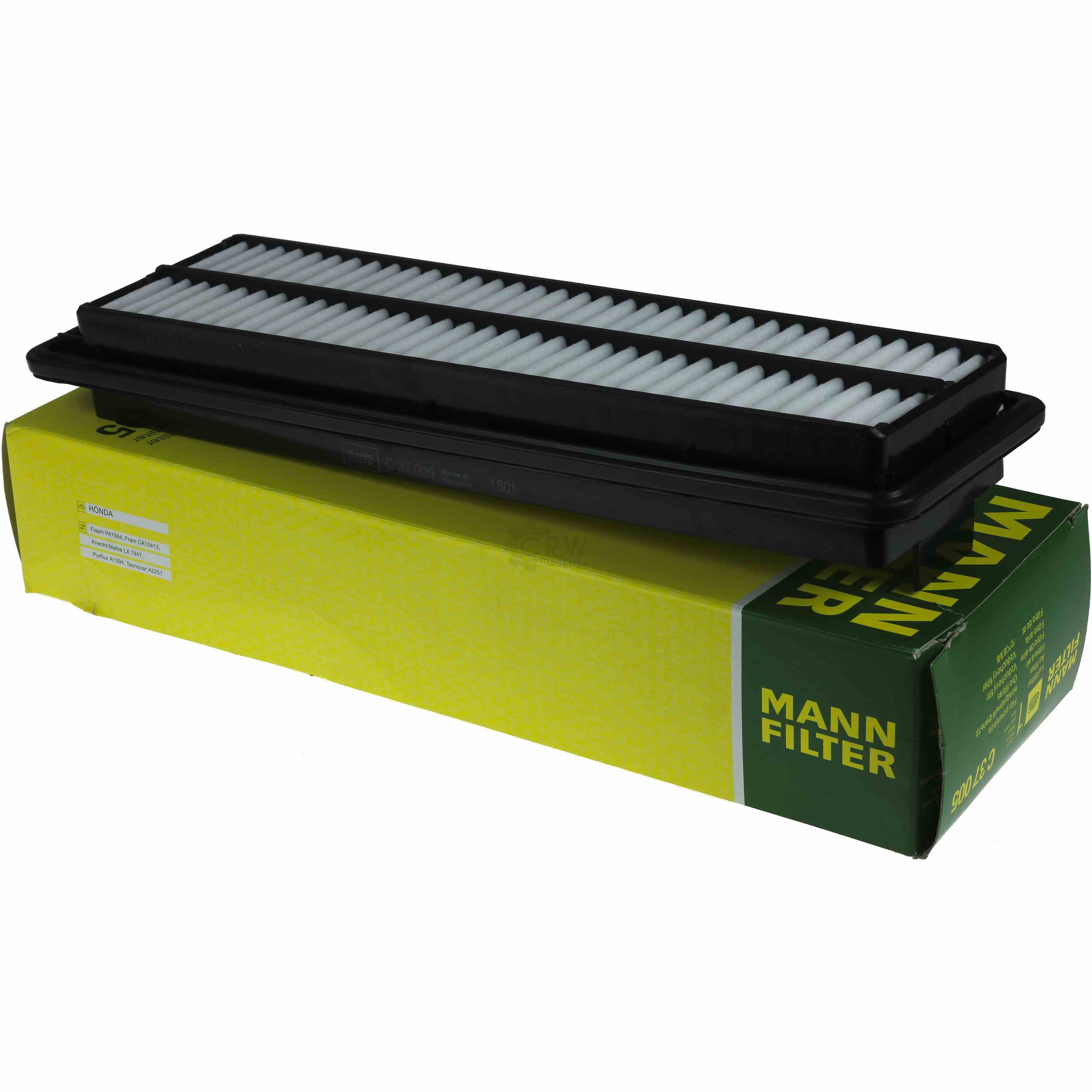 MANN-FILTER Luftfilter für Honda Accord VII Tourer CM 2.2i-CTDI CL