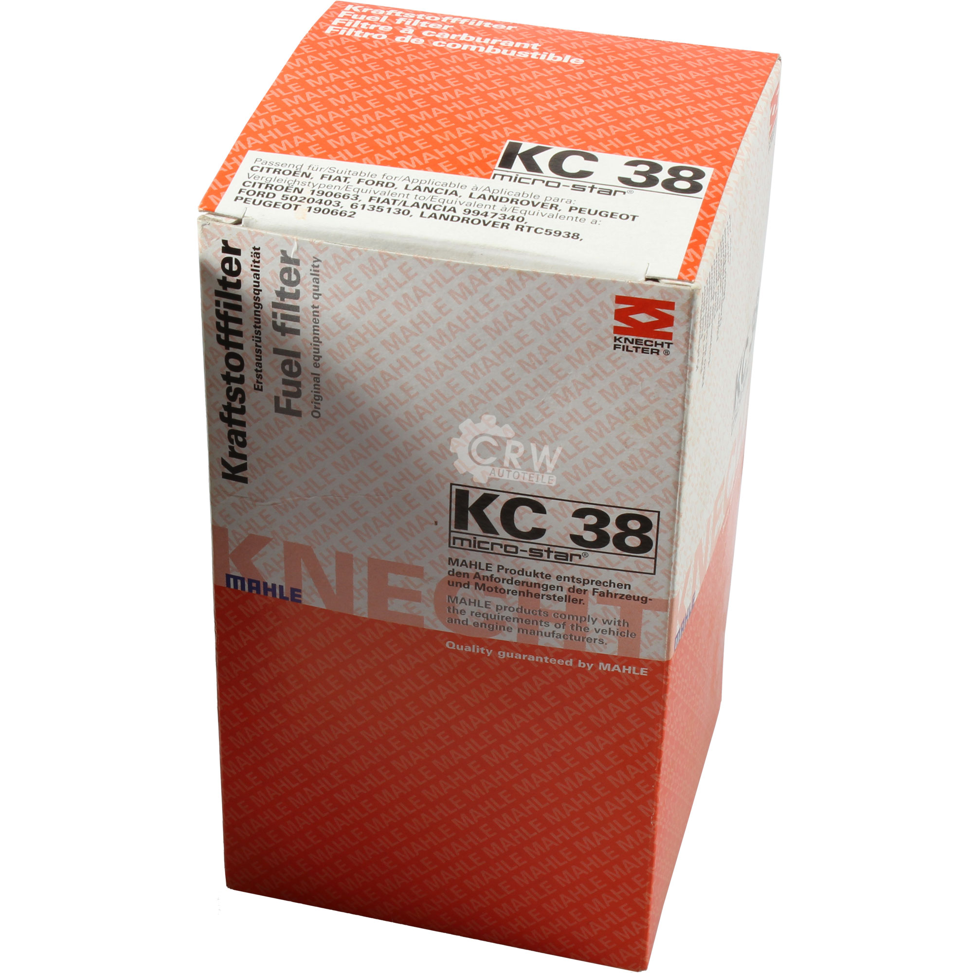 MAHLE Kraftstofffilter KC 38 Fuel Filter