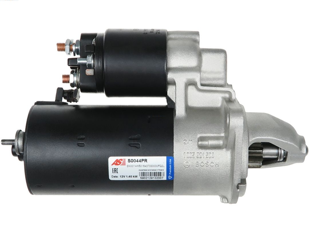 AS-PL Anlasser Starter 1.40kW für BMW 3er 5er S0044PR