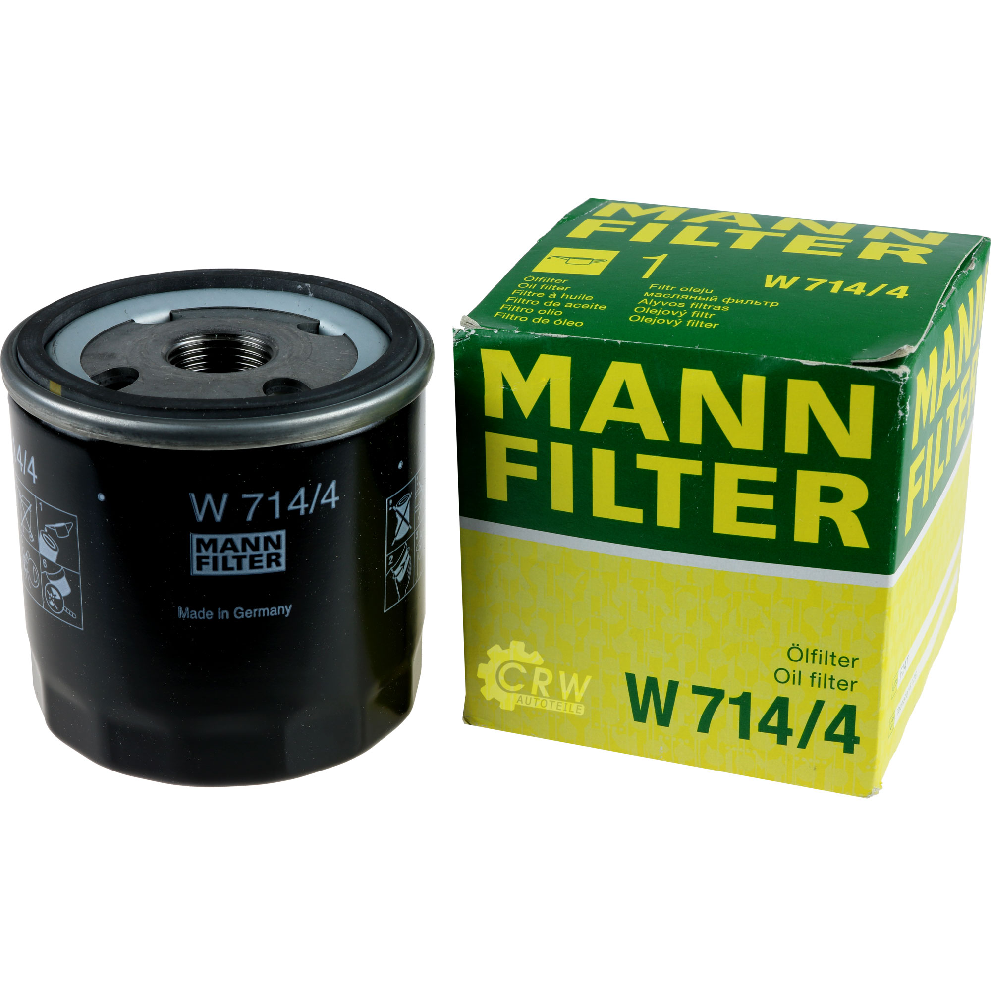 MANN-FILTER Ölfilter W 714/4 Oil Filter