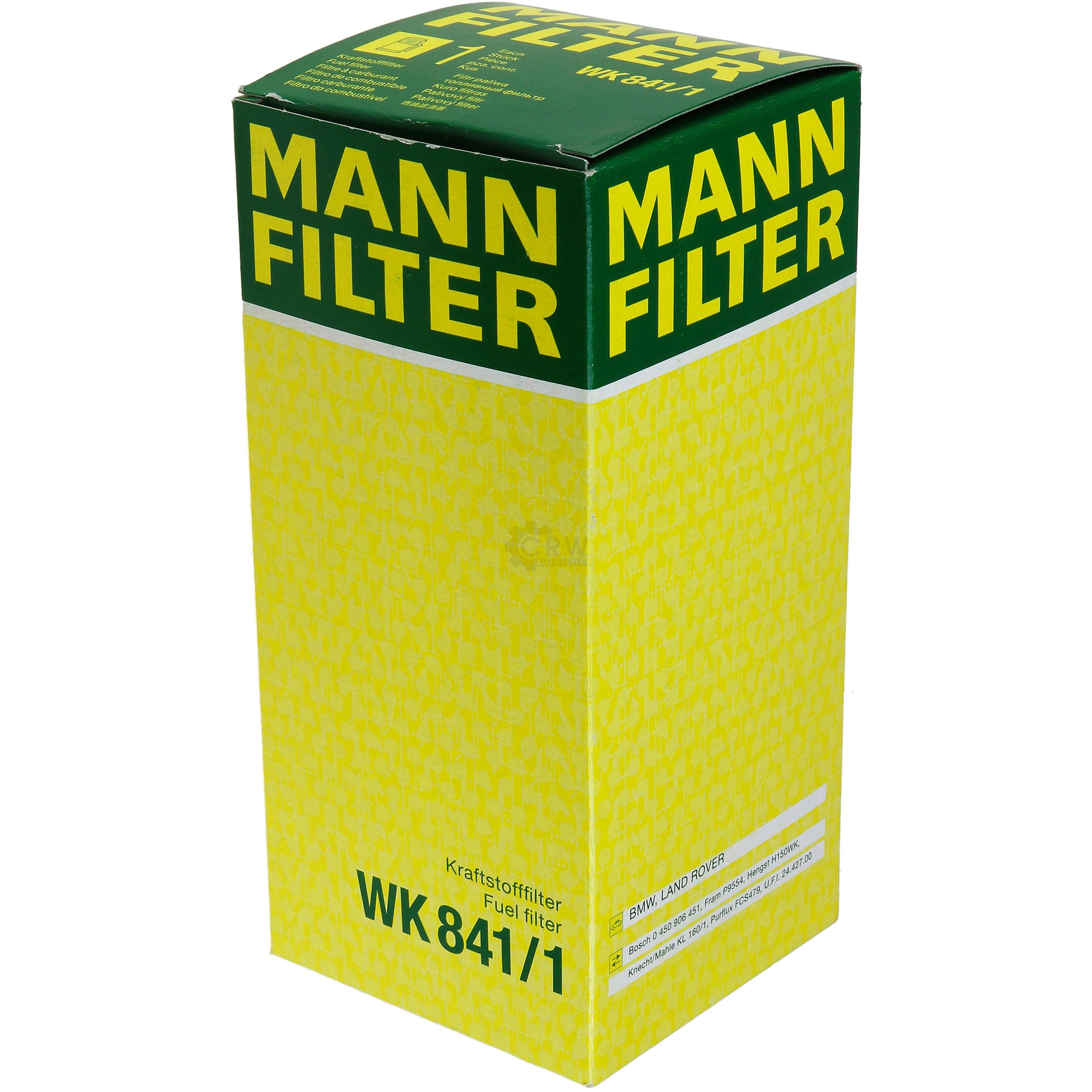 MANN-FILTER Kraftstofffilter WK 841/1 Fuel Filter