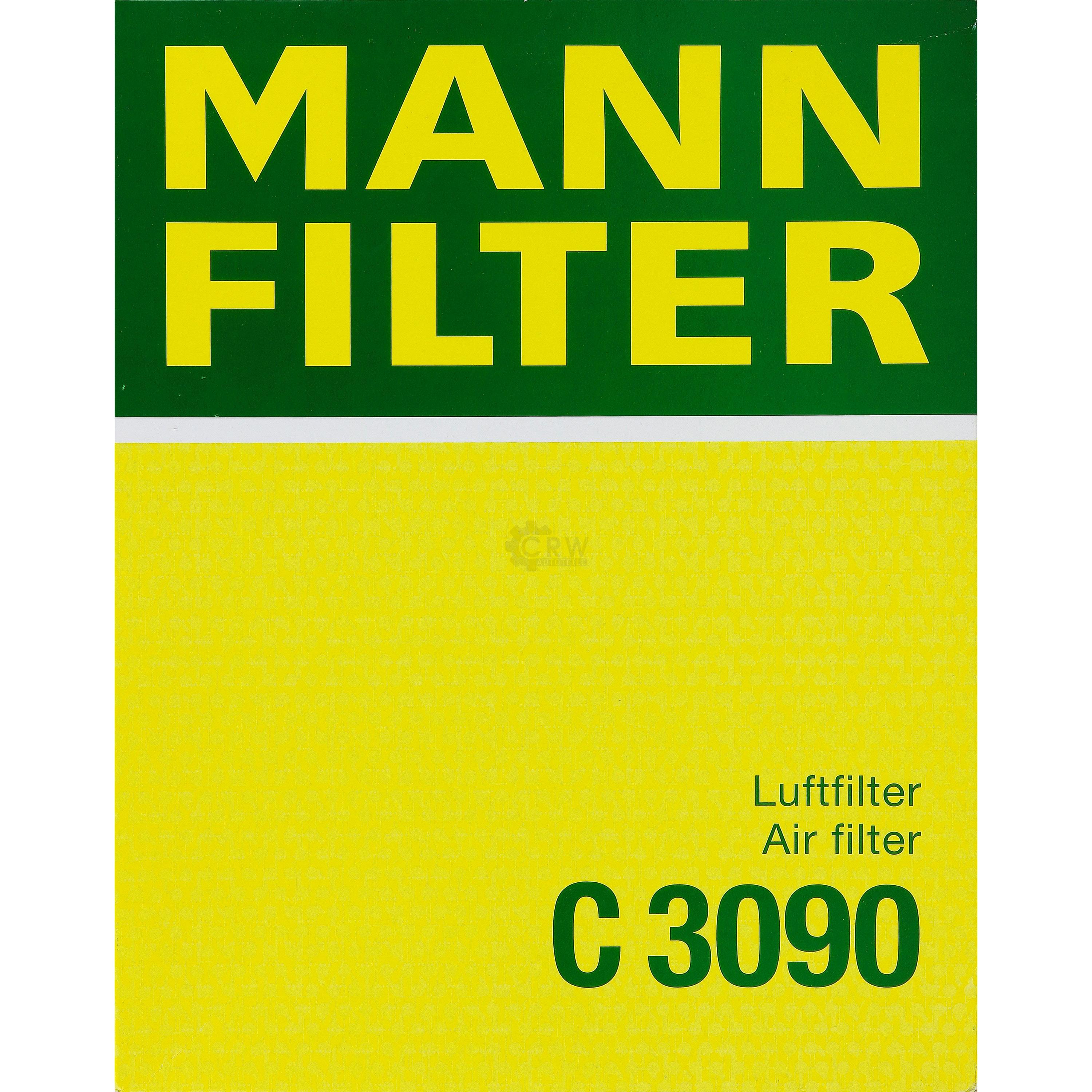 MANN-FILTER Luftfilter für BMW X5 E70 4.8i xDrive xDrive48i