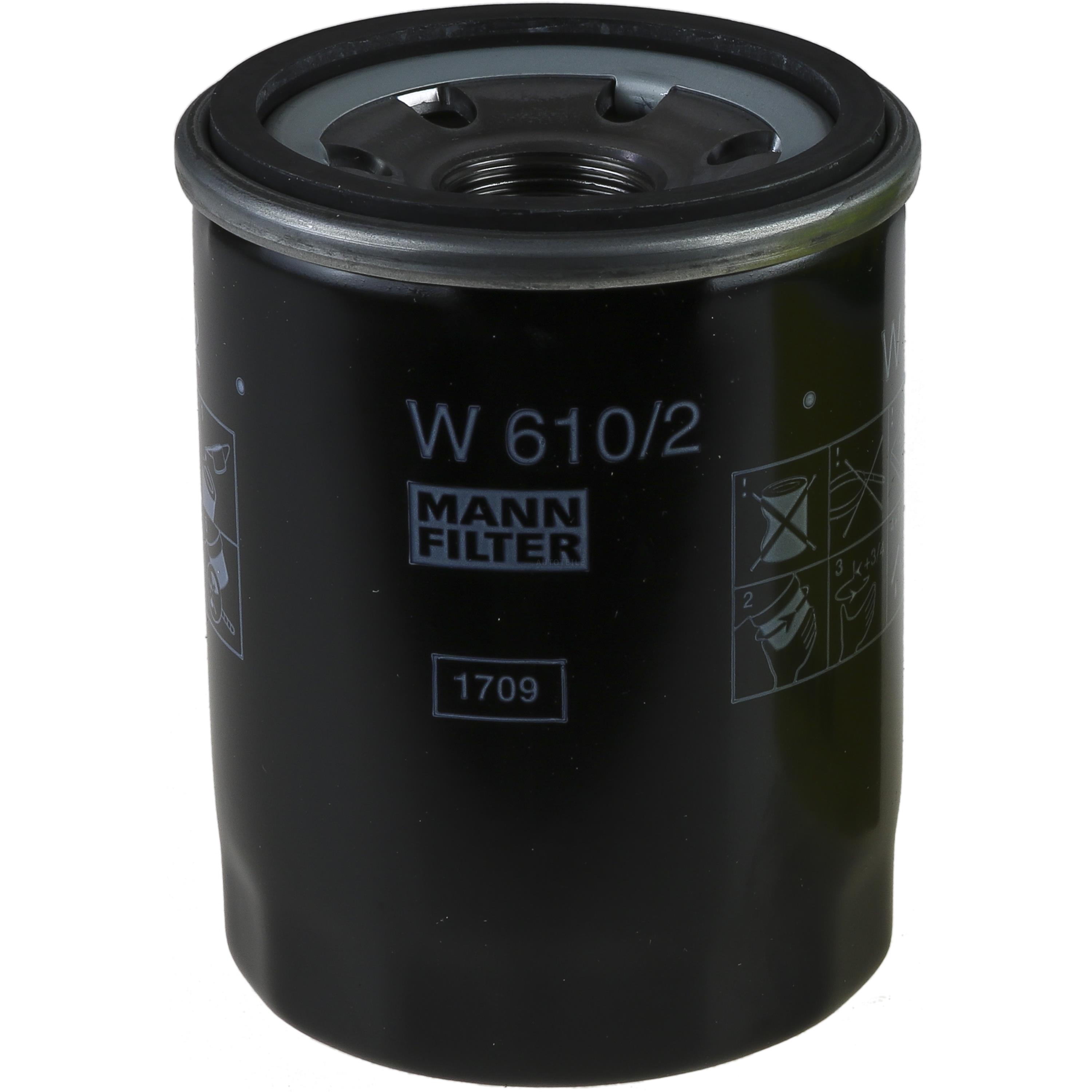 MANN-FILTER Ölfilter W 610/2 Oil Filter