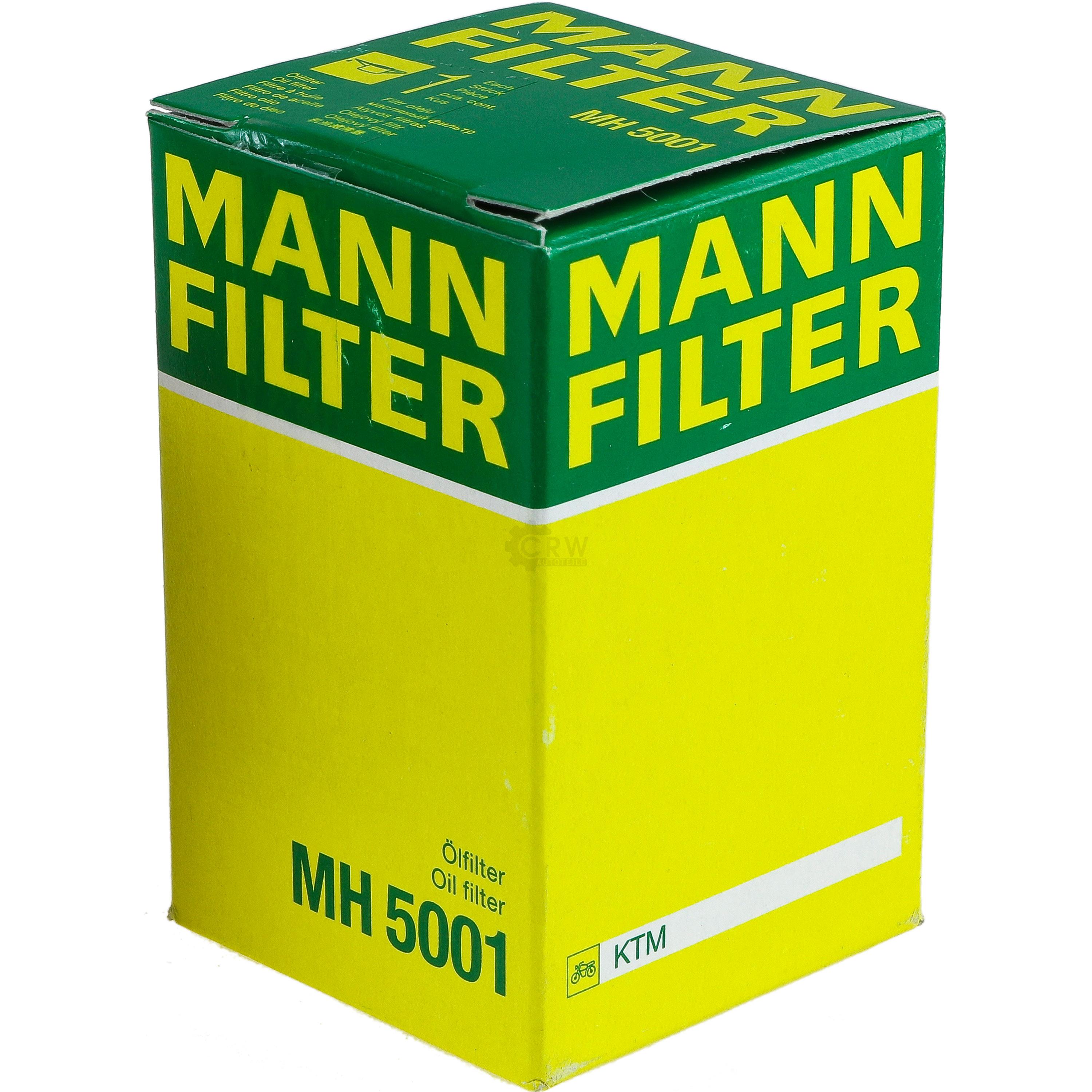 MANN-FILTER Ölfilter MH 5001 Oil Filter