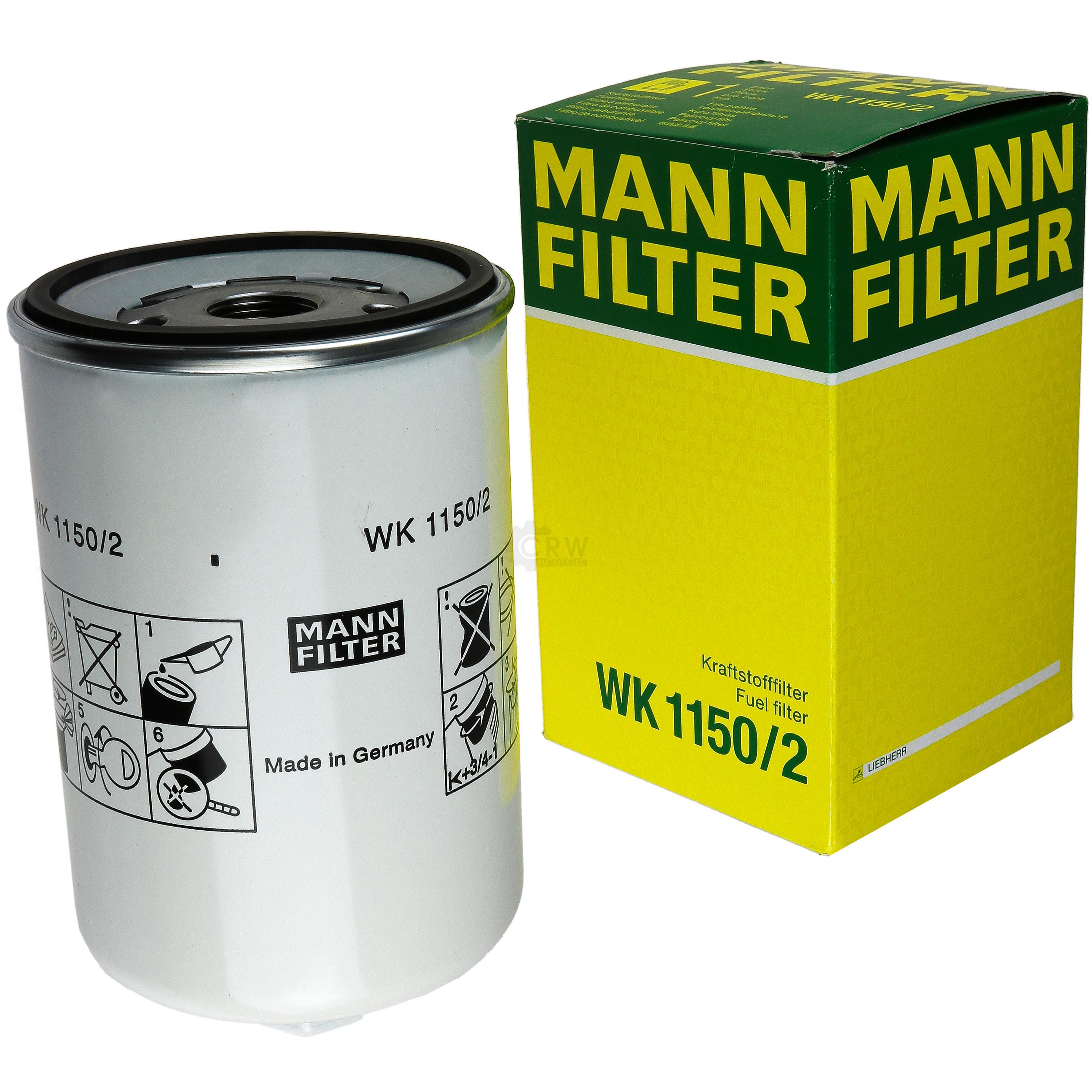 MANN-FILTER Kraftstofffilter WK 1150/2 Fuel Filter