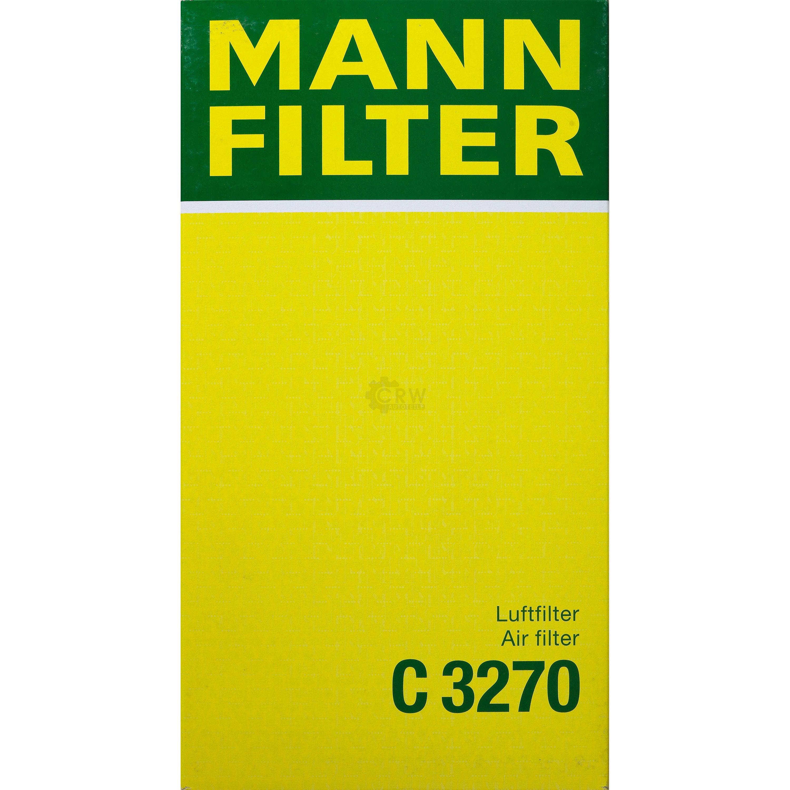 MANN-FILTER Luftfilter für Jaguar S-Type X200 3.0 V6 4.2 V8