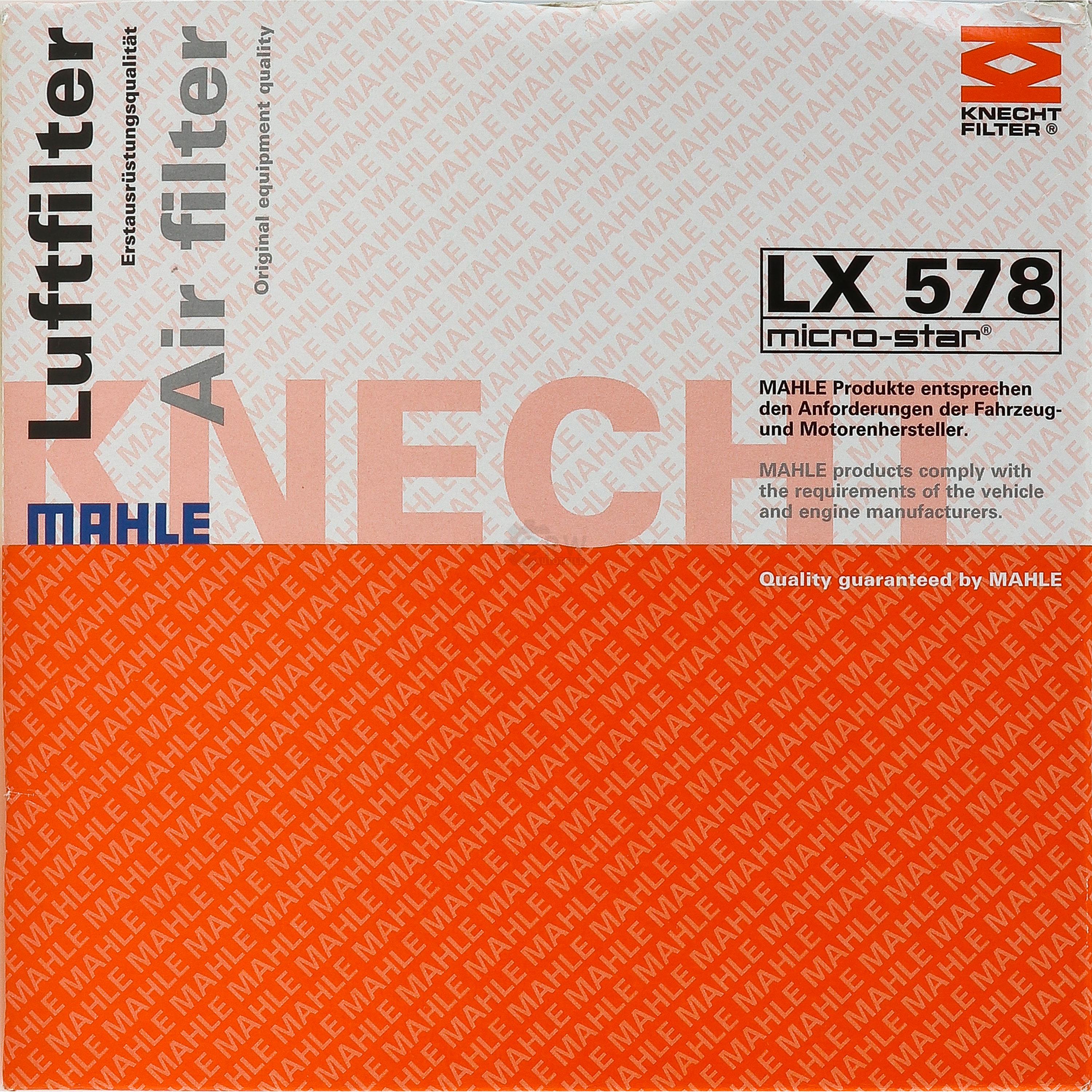 MAHLE Luftfilter LX 578