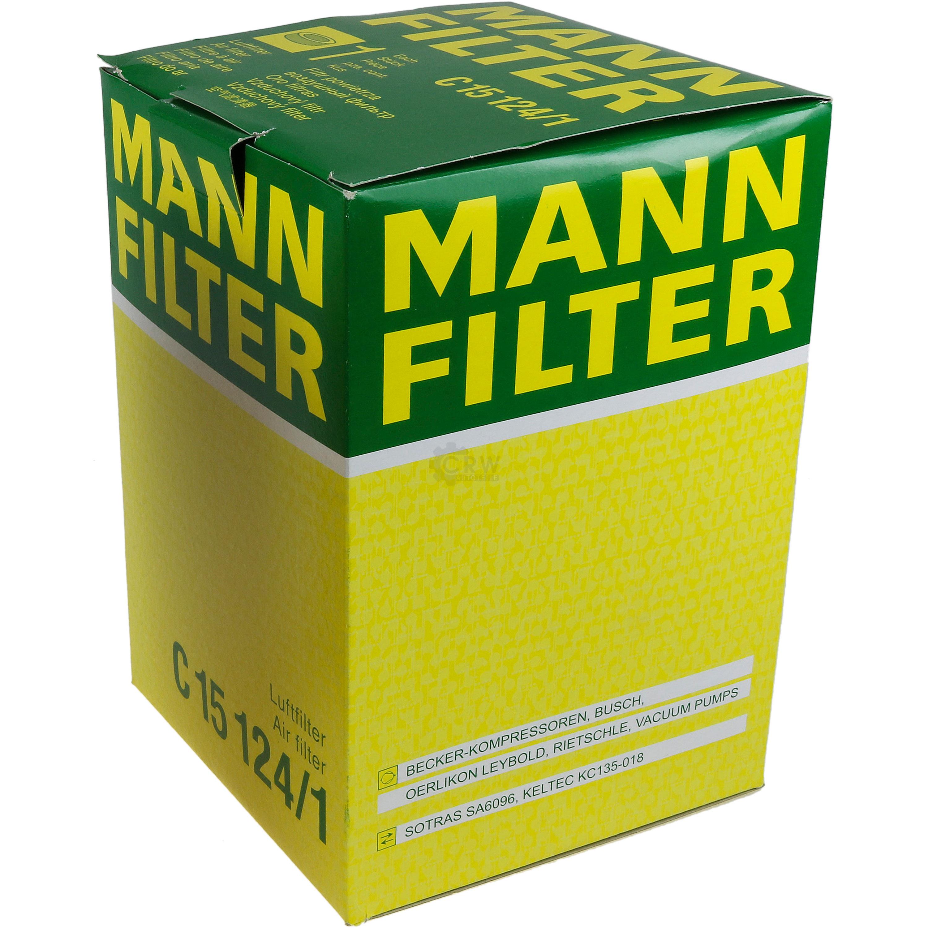 MANN-FILTER Luftfilter C 15 124/1