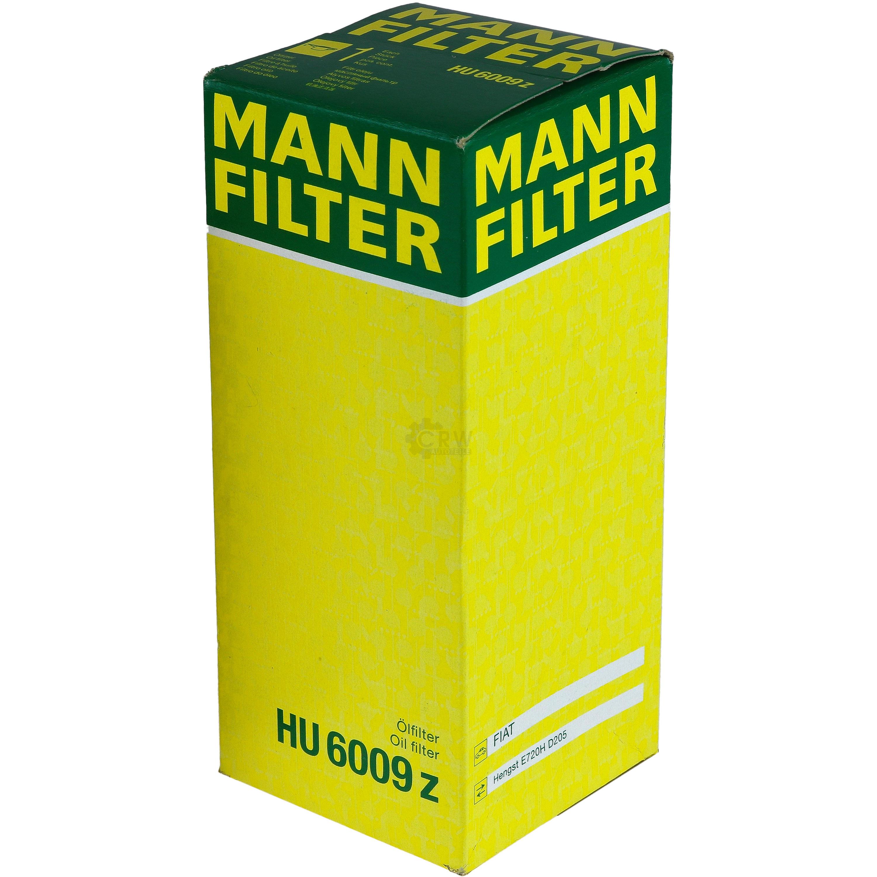 MANN-FILTER Ölfilter HU 6009 z Oil Filter