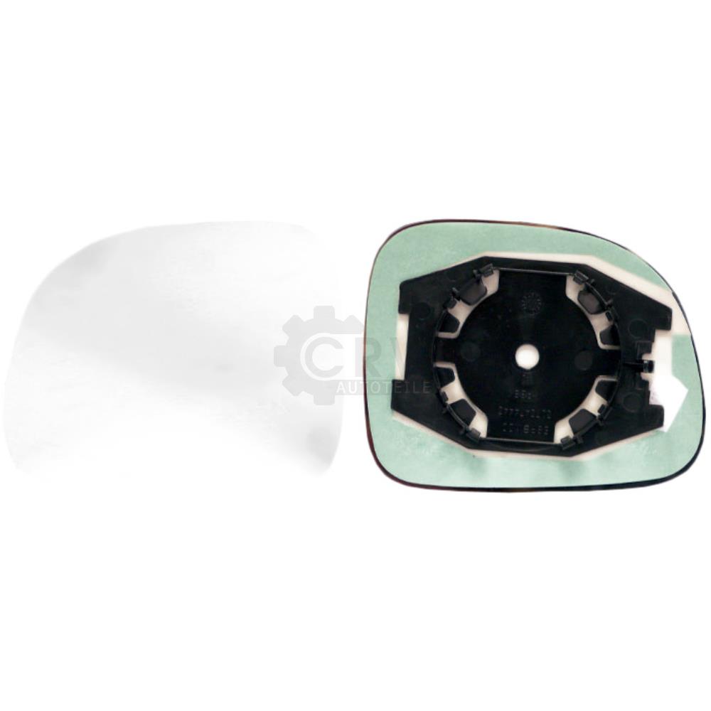 ALKAR Spiegelglas Außenspiegel links passend für Fiat Panda 169 312 Van 312_