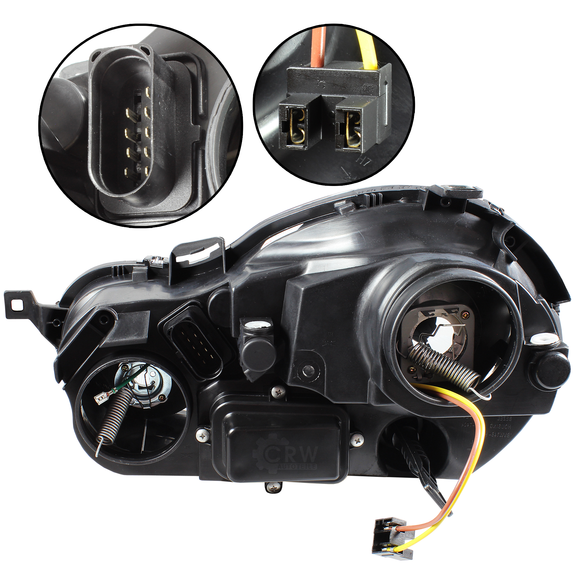 Scheinwerfer rechts für VW Polo IV 4 9N Bj. 01-05 (Bosch System) H1+H7