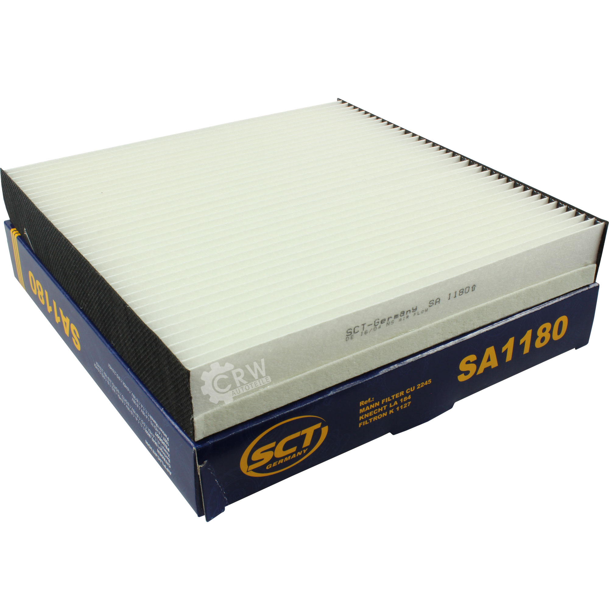 SCT Innenraumfilter Pollenfilter Innenraumluft Filter SA 1180