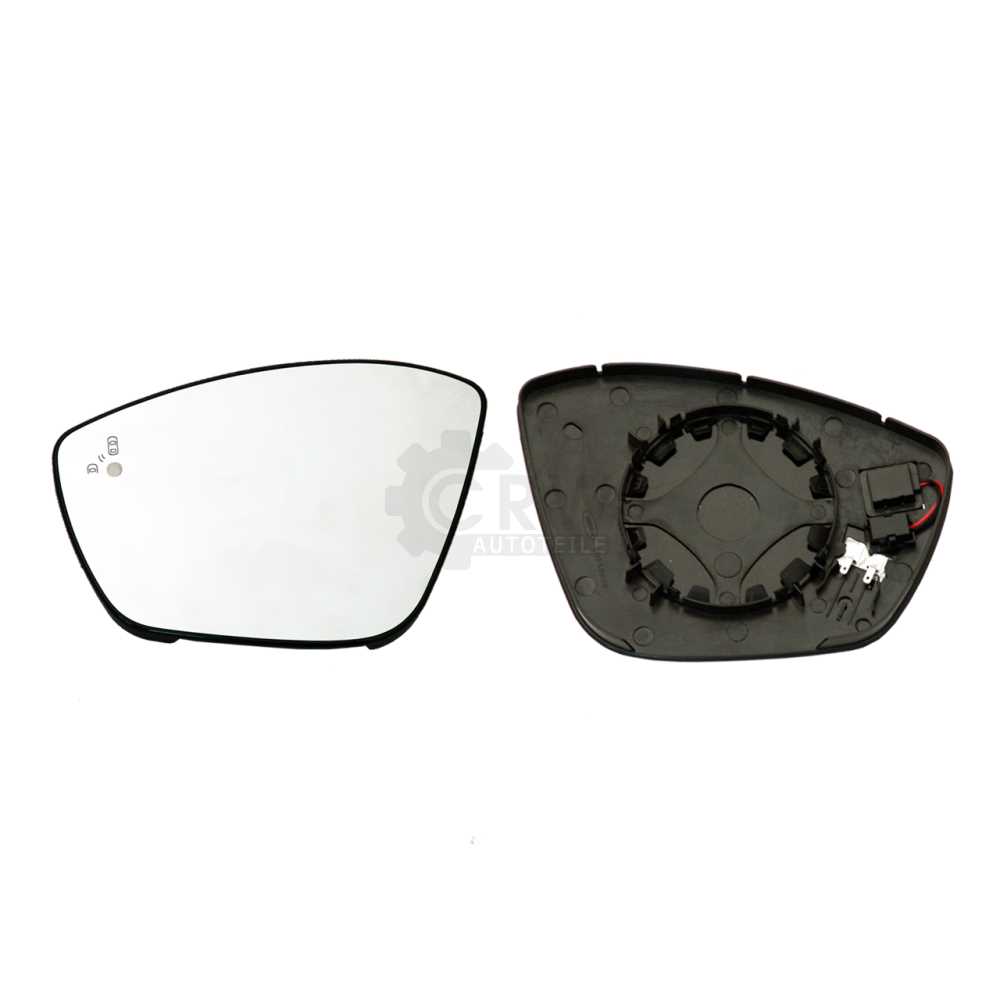 ALKAR Spiegelglas Außenspiegel rechts passend für Peugeot 308 SW II LC_ LB_