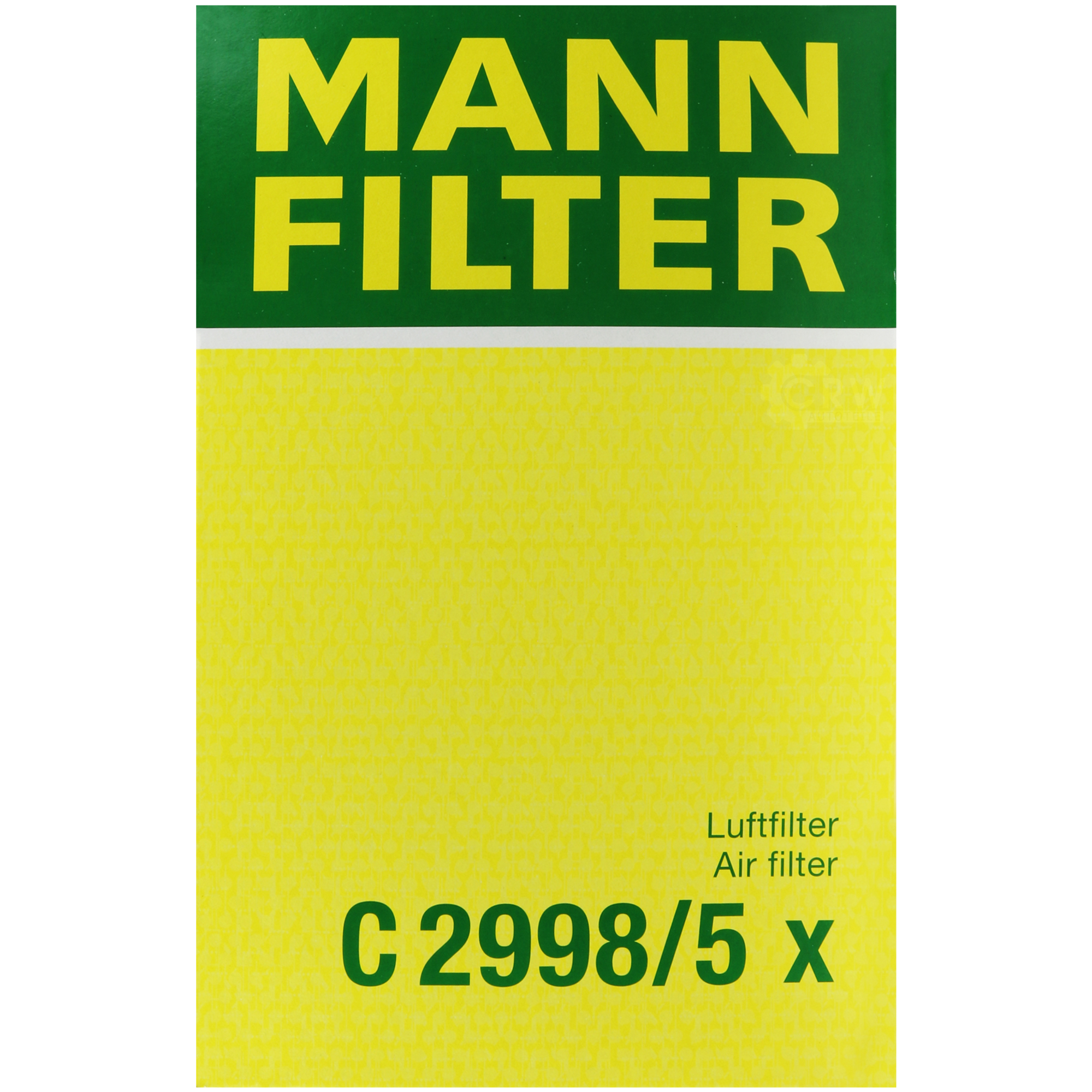 MANN-FILTER Luftfilter für VW Polo 9N_ 1.4 16V Golf V 1K1 1J1 1.6 Skoda Fabia I