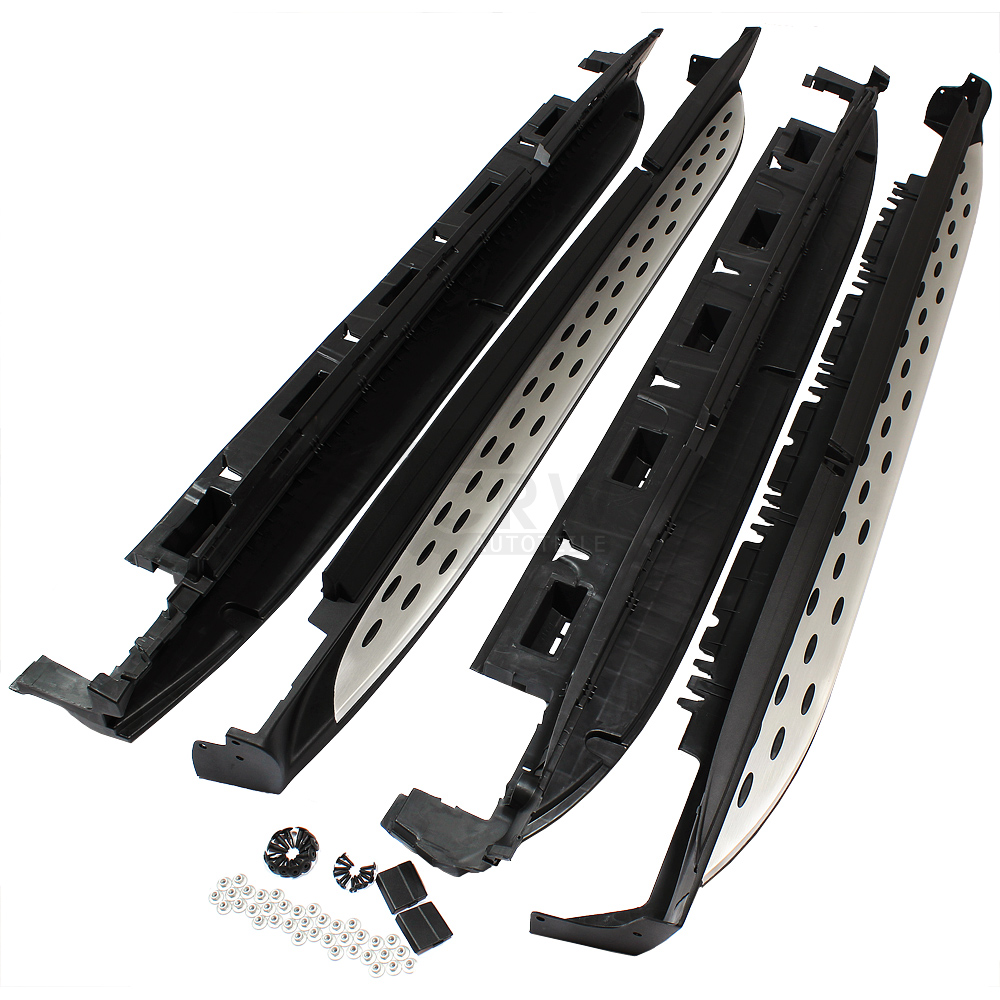 Set Alu Trittbretter Schweller für Mercedes ML M GLE Klasse W166 Bj. 2011->> Neuteil
