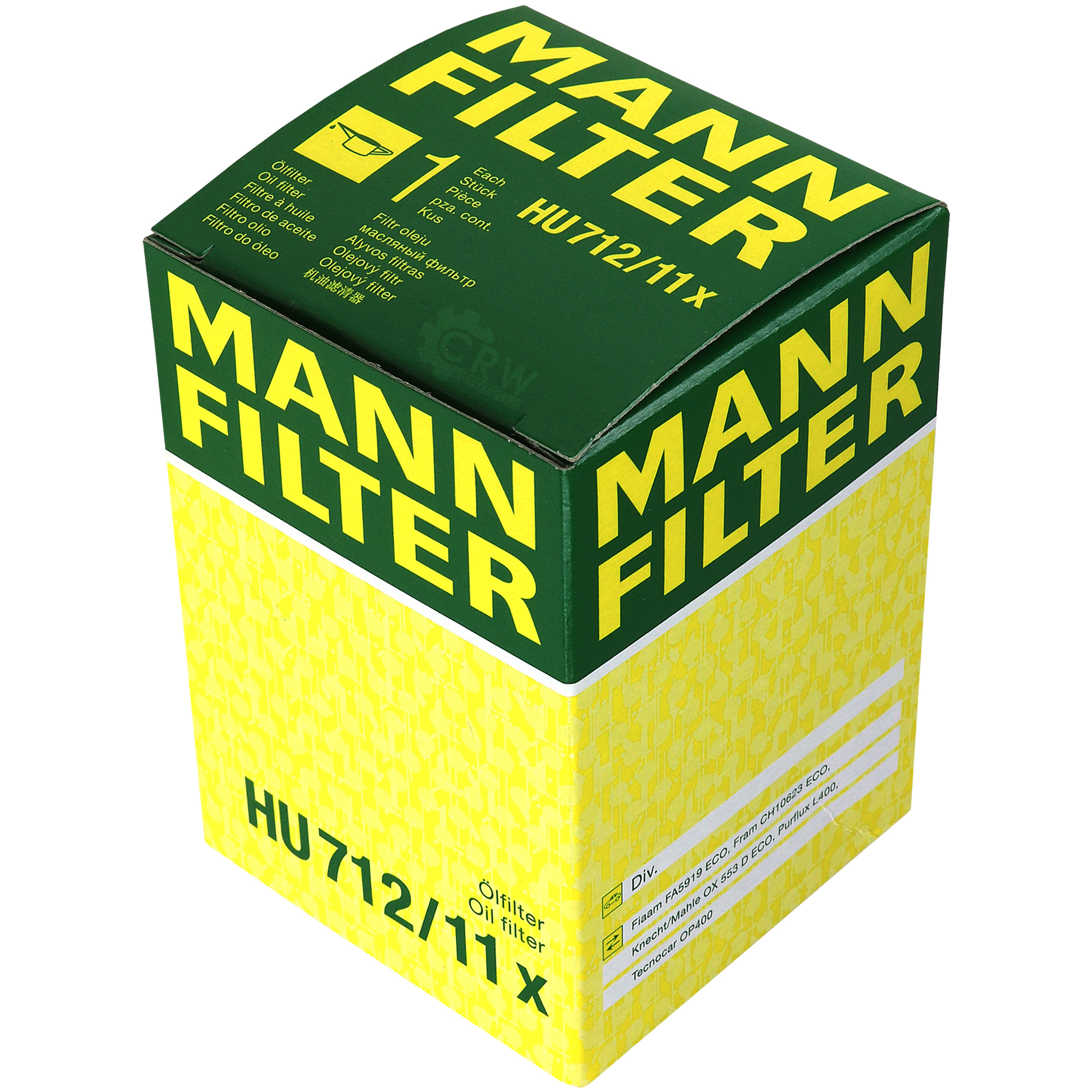 MANN-FILTER Ölfilter HU 712/11 x Oil Filter