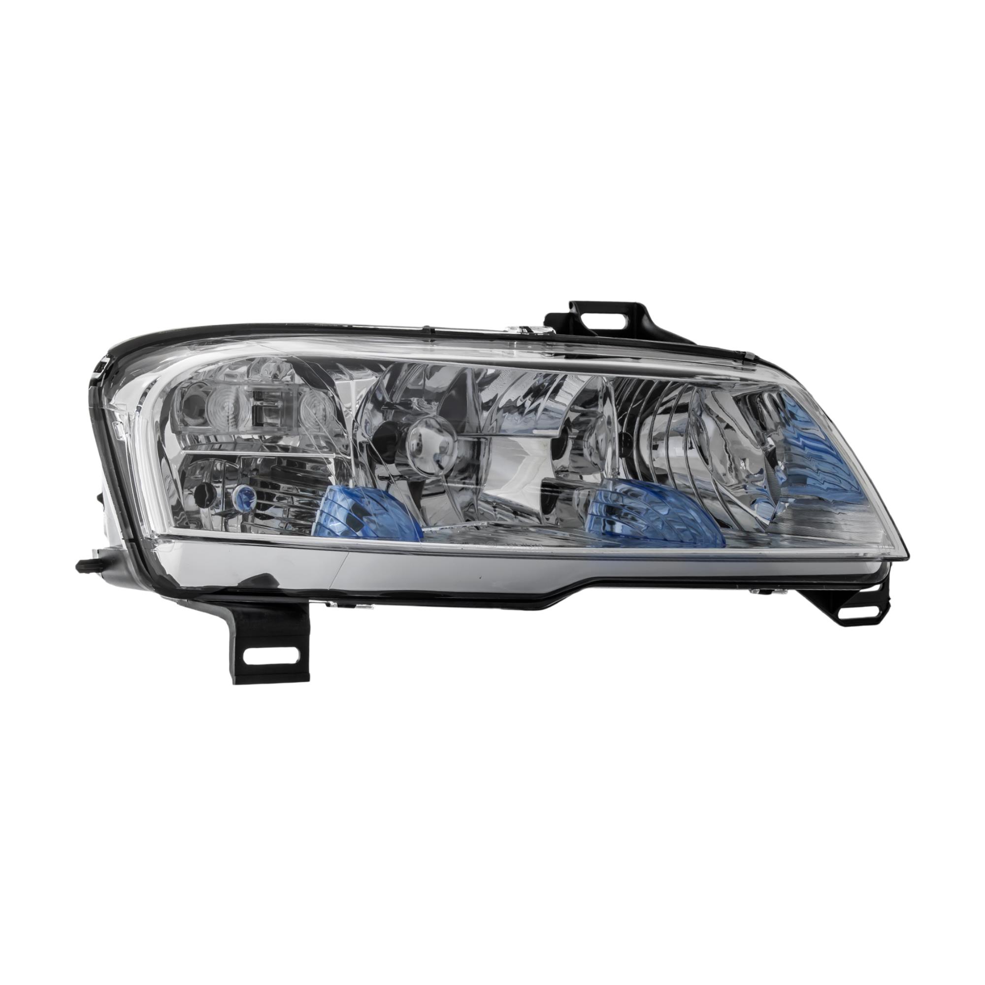 Halogen Scheinwerfer Set für Fiat Stilo 10.01-> H7/H1/H1 mit Motor NSW JW4