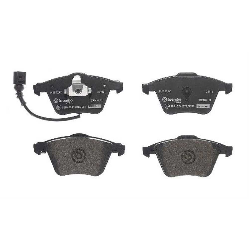 BREMBO Satz Bremsscheiben belüftet vorne + Bremsbeläge für VW Golf VI Scirocco