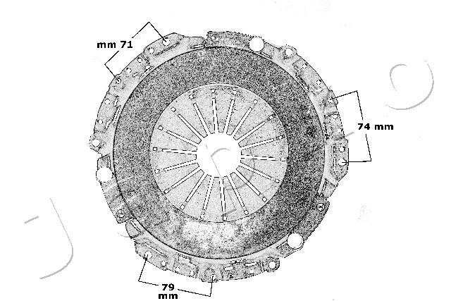 JAPKO Kupplungssatz für Nissan Cabstar E TLO 105.35 110.35 110.45 120.35