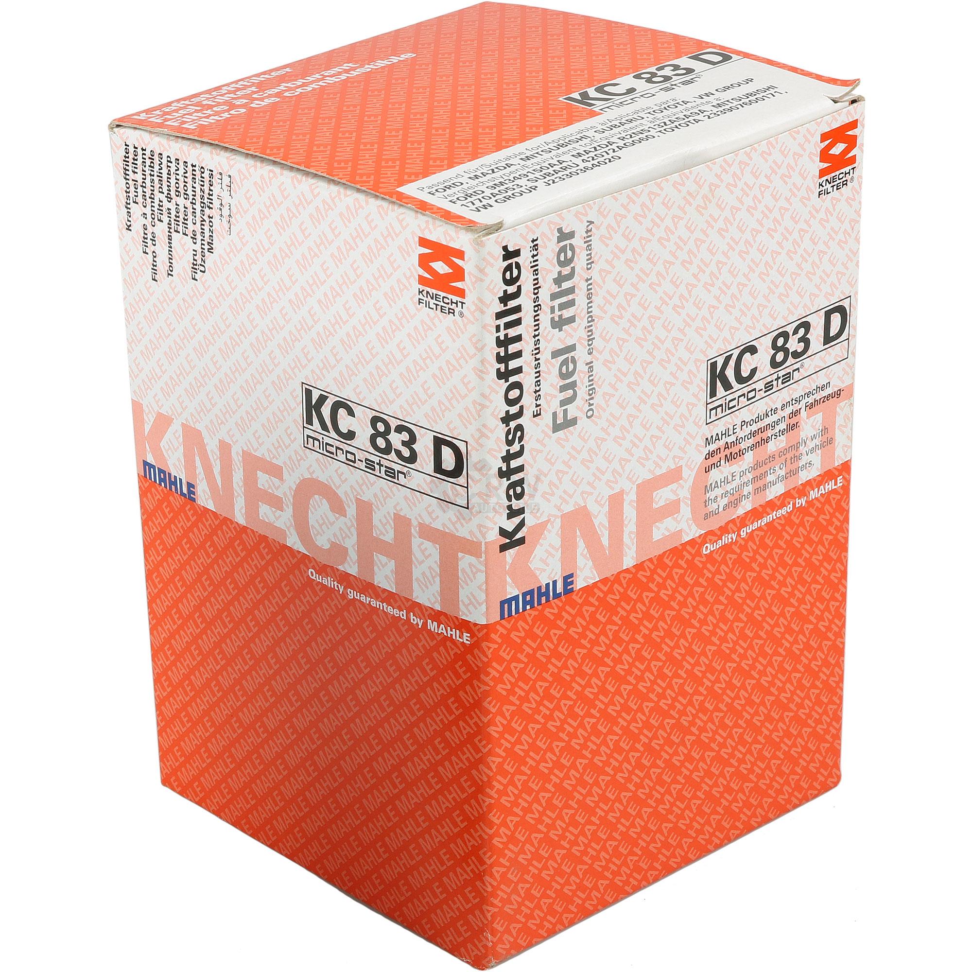 MAHLE / KNECHT Kraftstofffilter KC 83D Fuel Filter