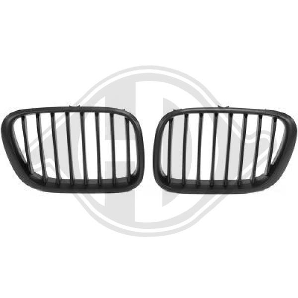 Design Grill Kühlergrill Nieren Set für BMW X5 E53 99-03 Neuteil 1024730