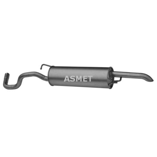 ASMET Endschalldämpfer Schalldämpfer hinten für VW Golf IV Variant 1.4 16V