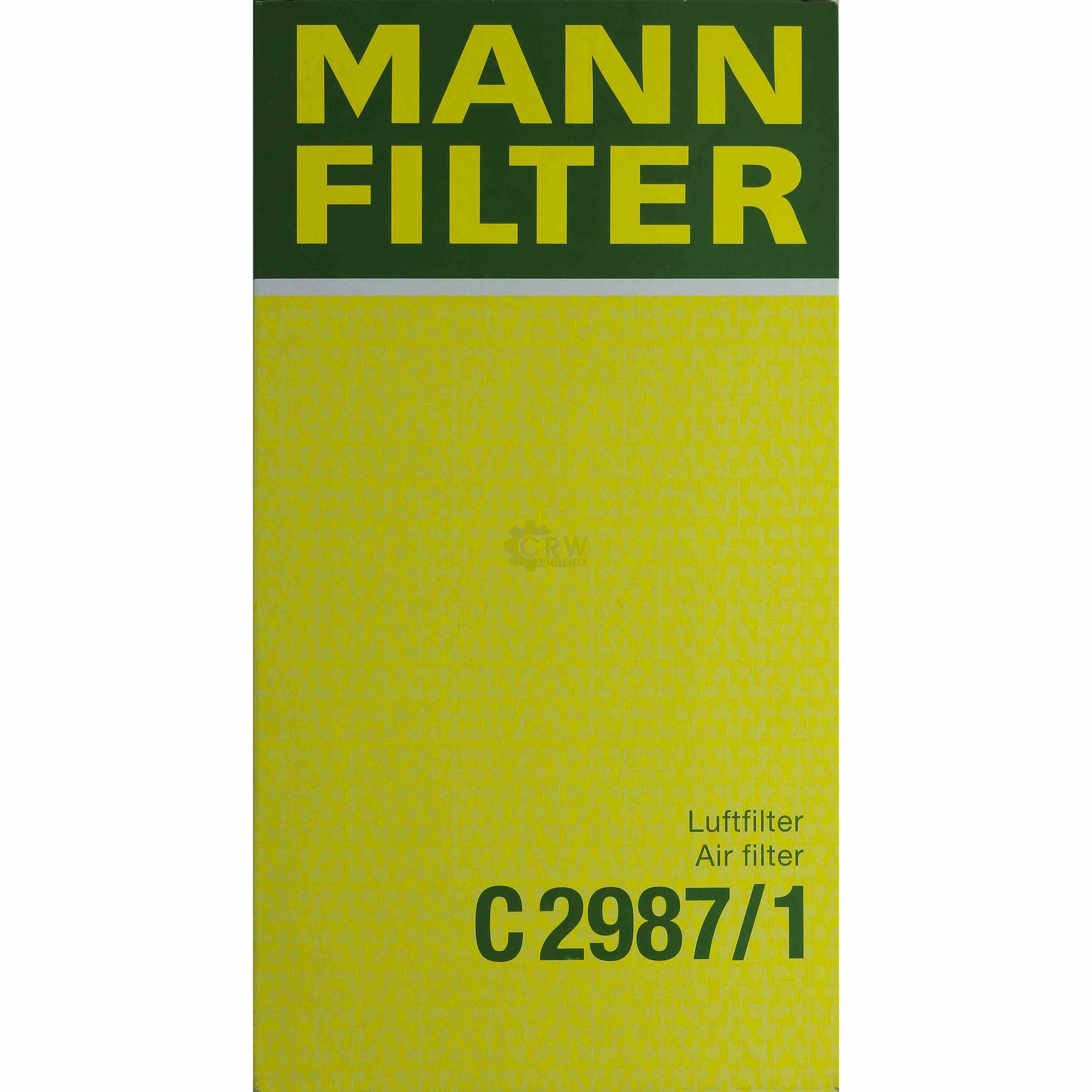 MANN-FILTER Luftfilter für Renault Kangoo Express FC0/1_ D 65 1.9 KC0/1_ BB_
