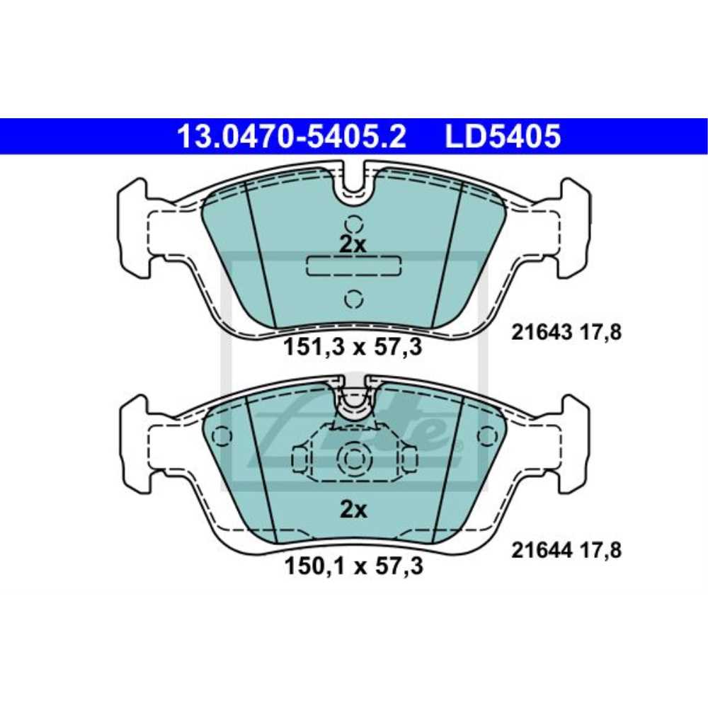 ATE Satz Bremsen Bremsscheiben + Bremsbeläge vorne für BMW 3er Cabriolet E36