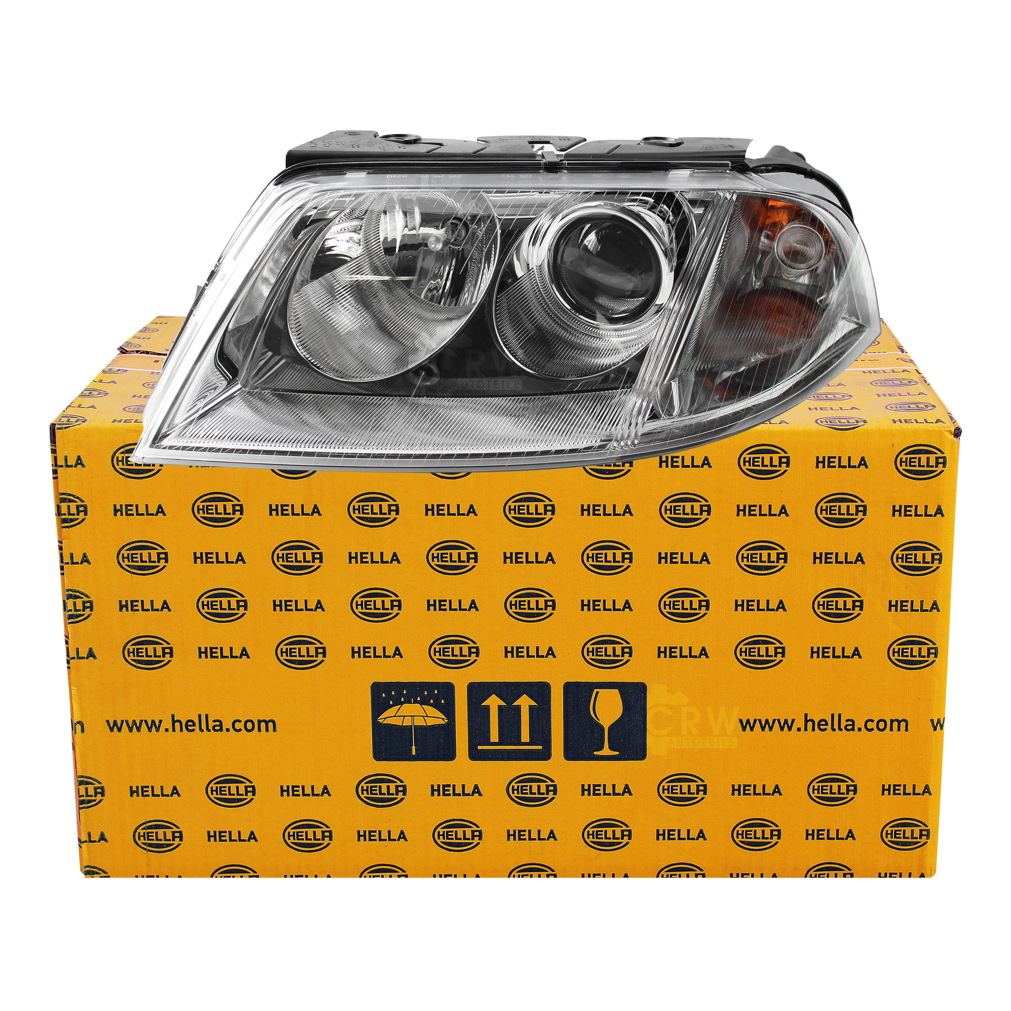 Hella Scheinwerfer links für VW Passat B5 3BG Bj. 00-05 inkl. H7+H7+Stellmotor