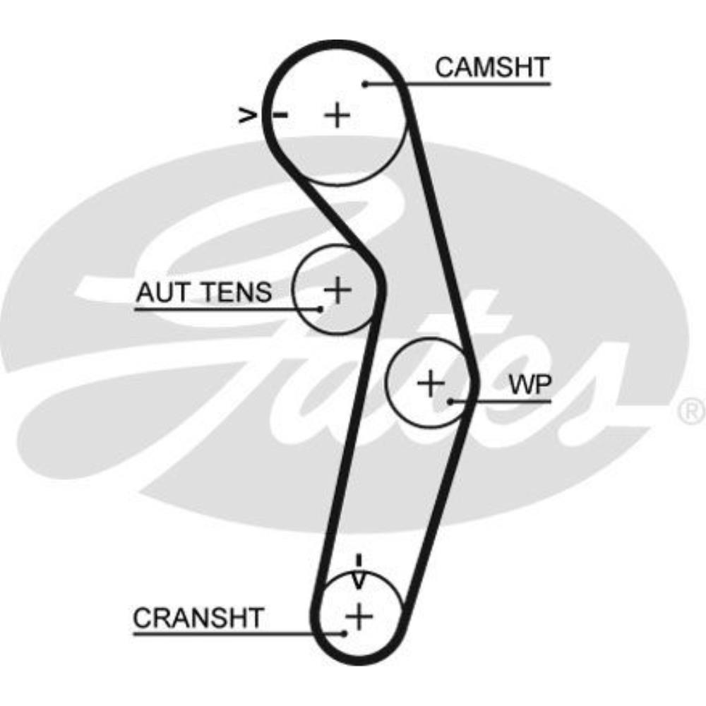 Zahnriemen 5441XS für Mitsubishi Space Star DG_A Carisma DA_ H6_W H7_W